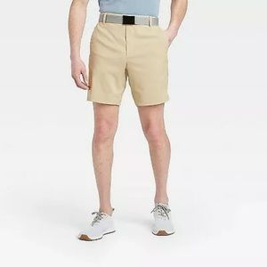 All in motion men golf shorts khaki